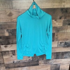 Columbia Turquoise Sun Protection Base Layer Long Sleeve Shirt Sz XS Women